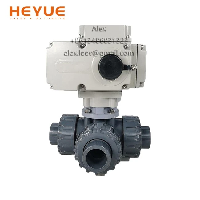 Electric Motorized  PVC Ball Valve (3)